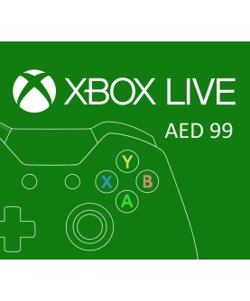 XBOX Live AED 99 Prepaid Card AE Xbox One Key 